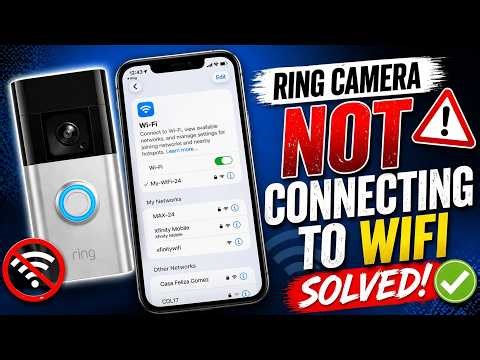 Ring Camera Not Connecting to WiFi