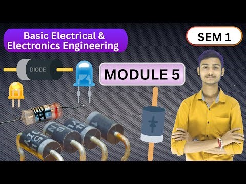 LED (Light Emitting Diode) Explained | module 5 Special Purpose Diodes | Working & Applications|BEEE