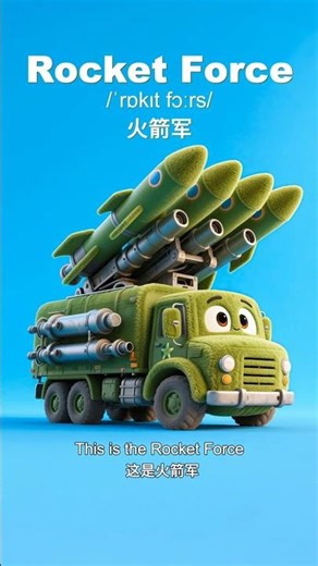 Army to Rocket Force: Fun Military Animation for Kids! 🚀 #KidsEducation #LearnEnglish #kids #cartoon