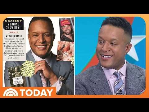 TODAY’s Craig Melvin Wins People’s Sexiest Morning Show Host