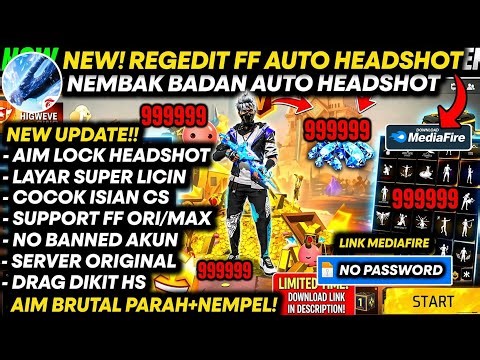 REGEDIT 99% AUTO HS❗❗| NEW AIMLOCK STABILIZER TERBARU 2026 ANTI BL/CHEAT DAN ANTI BAN🚀