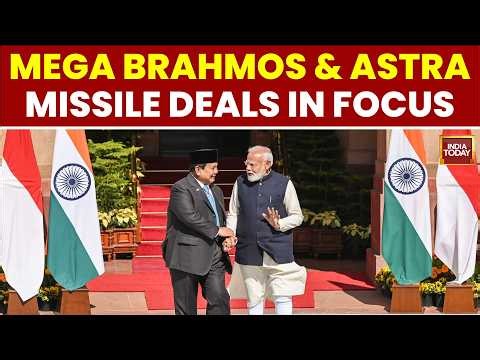PM Modi In Indonesia: BrahMos, Astra Missile Deals To Boost Defence Ties | India Today