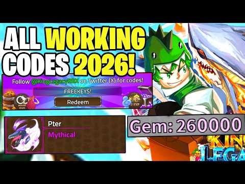 *NEW* ALL WORKING CODES FOR KING LEGACY IN APRIL 2026! ROBLOX KING LEGACY CODES