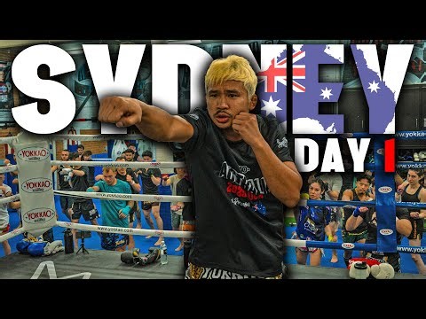Superlek Muay Thai Seminar Tour Australia 🇦🇺 | Day 1 at SRG Thai Boxing Gym