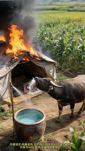 She Saved Two Lives… But No One Saved Her Baby 😢🐄”