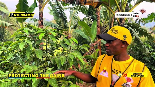 We visited Mugisha Rodgers, a PDM beneficiary, committed youth leader, and small-scale farmer in Nyakihanga, Kahunga Ward, Ntungamo Municipality. During the visit, Rodgers shared his experiences in agriculture and the challenges he faces in his farming activities. Rodgers thanked H.E. President Yoweri Kaguta Museveni and Maama Janet Museveni for the government programs, particularly the Parish Development Model (PDM), which provide opportunities for youth to benefit and improve their livelihoods