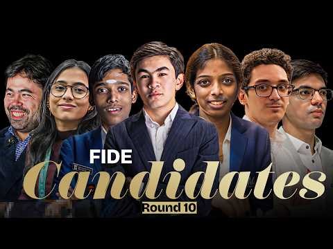 FIDE Candidates 2026 | Round 10 | Pragg vs Sindarov, Goryachkina vs Divya, Anna vs Vaishali