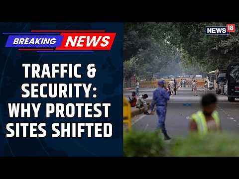 Delhi Police on Jantar Mantar Protest Ban: Traffic, Security Concerns Cited for Venue Shift | News18