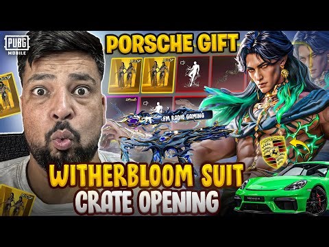 New Witherbloom Ultimate Crate Opening 🥵 | My Friend Gifted Me Porsche 😍