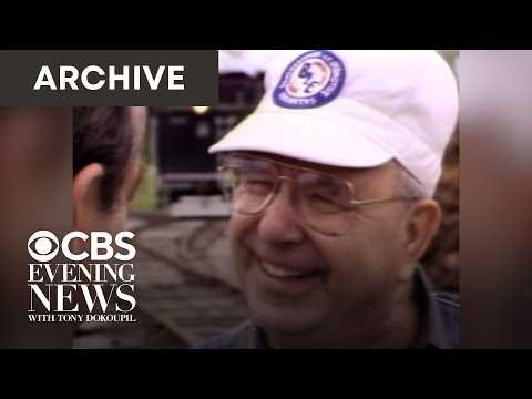 He drives diesel trains but left his heart with steam locomotives (1983)