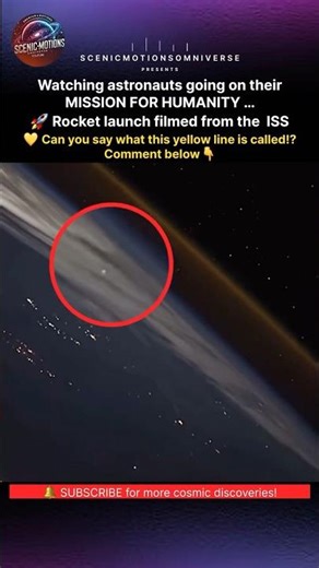 Astronauts Witness Incredible Rocket Launch from Space! 🚀🌎