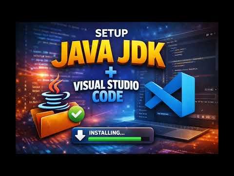 🔥Install JDK + VS Code for Java easily 💻 #java #coding #jdk #programming #vscode #javatutorial