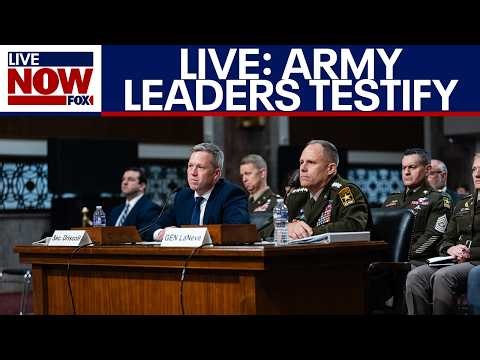 LIVE: Army leaders testify before House Committee amid Iran conflict