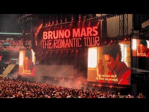 Bruno Mars: The Romantic Tour Live at Wembley Stadium 2026 🌹