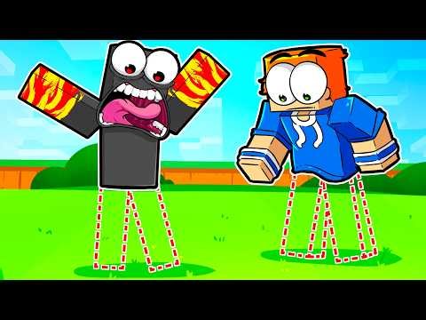 ROUBARAM MINHA PARTES DO CORPO no MINECRAFT