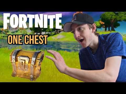 The *ONE* CHEST Challenge In Fortnite OG 🟥 CHAPTER 1 SEASON 7🟦 CUSTOMS LATER 🟥