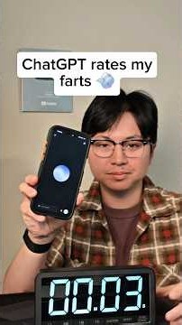 what do you think of ChatGPT's fart? 🤣