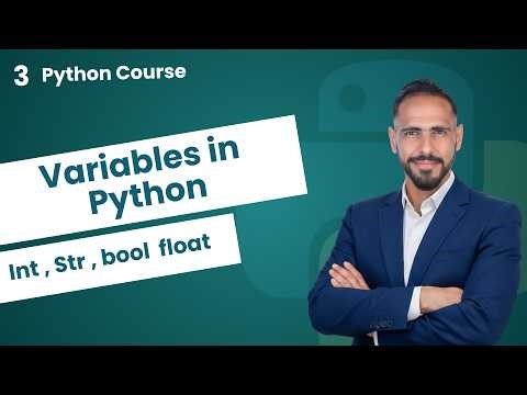 03 - What are variable and how we can use them in python | Python Course | Data by Mousa