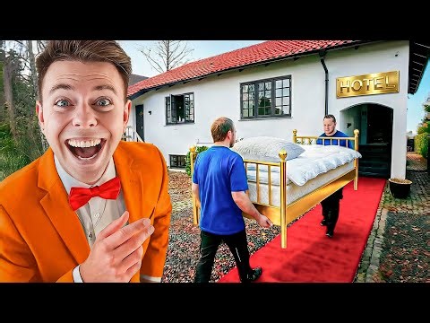 Jeg åbnede et Hotel i Jas & Mikas hus, uden de vidste det