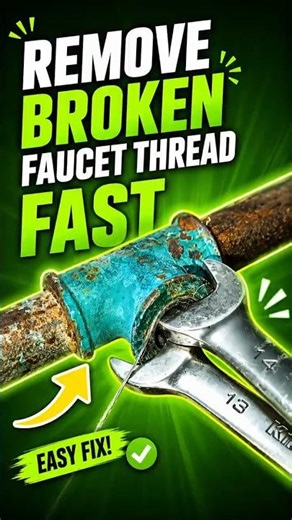 Broken Pipe? Try This Simple Wrench Trick 🤯 #quickfixlab #lifehacks #diy #storagehacks