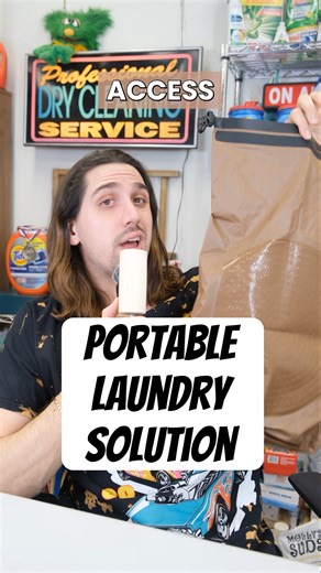 Portable Laundry Solution #laundry