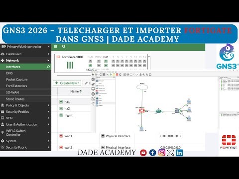 02- Fortigate on GNS3 in 2026 🔥 Download, Import and Start the Firewall (Complete Tutorial)