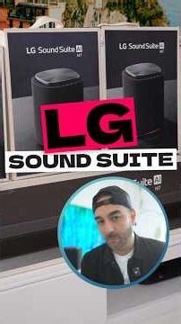 The LG Sound Suite Surround Sound System Is So Unique! Here's why