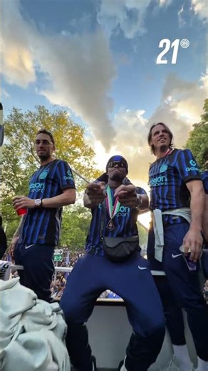 The Nerazzurri rhythm 🖤💙 🕺🥳