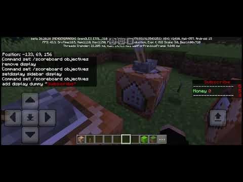 how to make a scoreboard on Minecraft bedrock
