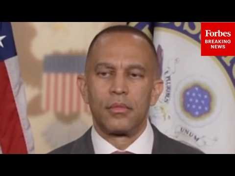 Dem Leader Hakeem Jeffries Asked About Call For 'Reset' On Vision For The Middle East