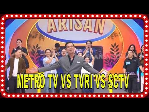 PERSAINGAN 3 TV NASIONAL: METRO TV VS TVRI VS SCTV | ARISAN BEST MOMENT (24/08/26)