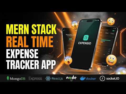 How I Built a Real-Time Finance Management App | React, Node.js, MongoDB, JWT, Socket.io