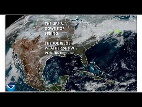 Up & Down Spring Weather Continues All Week With Cold Fronts Every Few Days