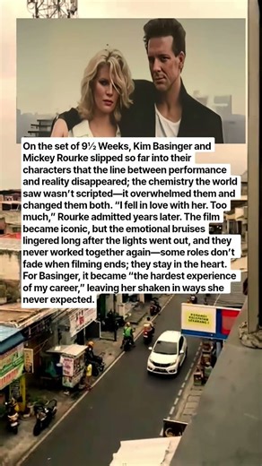 Kim Basinger and Mickey Rourke Fell Too Deep in Love on the Set of 9½ Weeks — The Intense