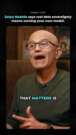 Satya Nadella on What True Data Sovereignty Means