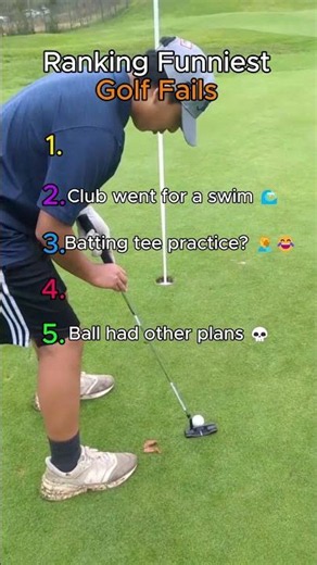Top 5 Funniest Golf Fails 😂