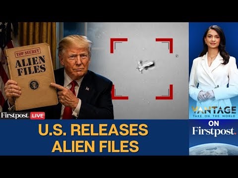 ALIEN FILES LIVE: Pentagon Releases Files on UFOs, Aliens After Trump’s Order | Vantage on Firstpost
