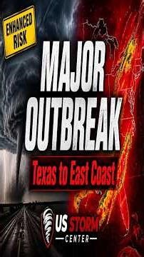 Severe Weather Outbreak: Live Aerial Coverage & Expert Map Analysis