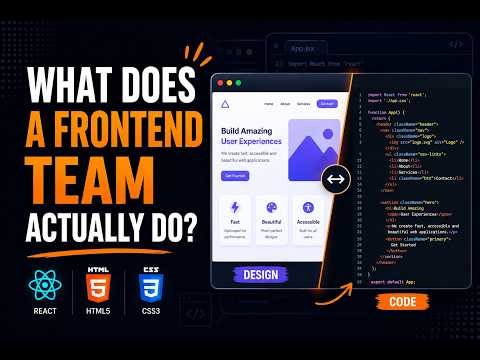 What Does a Frontend Team Actually Do?