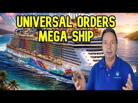 UNIVERSAL STUDIOS IS BUILDING A MEGA SHIP