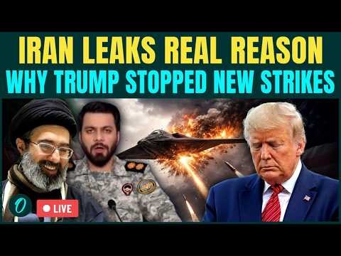 LIVE: Iran Leaks Real Reason Why Trump BACKED DOWN From War | U.S Secret Strike Plan LEAKED