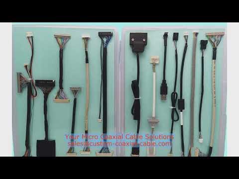 Technical-Customized Cable Assembly USB-C Alt Mode bundled coaxial cable for 3D depth Corded Saw Pow