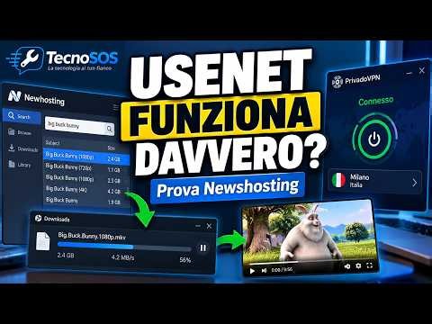 Usenet funziona davvero? Prova Newshosting con SSL e VPN inclusa