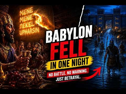 The Night Babylon Fell… And No One Fought Back
