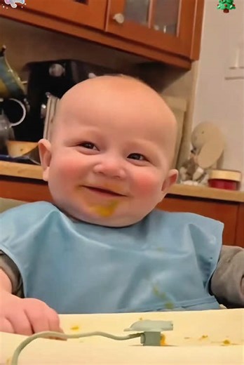 Baby sneezes for the first time #baby #funny #funnybaby #happy #foryou | baby