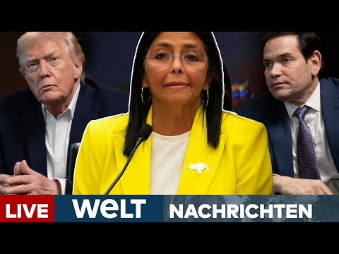 VENEZUELA: USA wird Land führen – Rodriguez übernimmt kommissarisch die Regierung | WELT LIVESTREAM