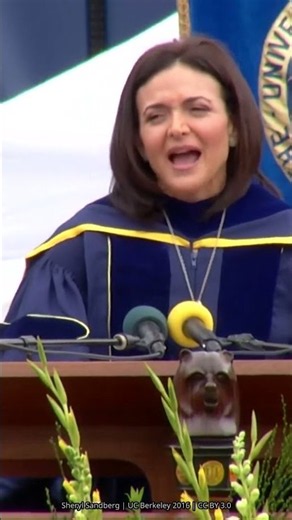 Sheryl Sandberg: resilience is a muscle (UC Berkeley commencement)