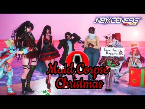 [PSO2:NGS] Maid Corpse Christmas #pso2 #pso2na #merrychristmas 
