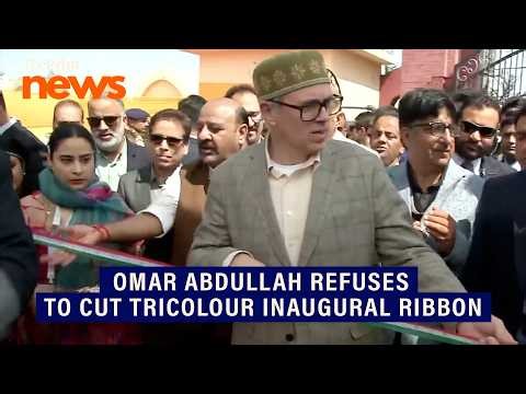 J&K CM Omar Abdullah refuses to cut tricolour ribbon at opening of handicrafts & handloom exhibition