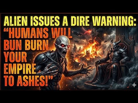 Alien Issues a Dire Warning: Humans Will Burn Your Empire to Ashes - Part - 1 | Hfy | Sci-Fi Story